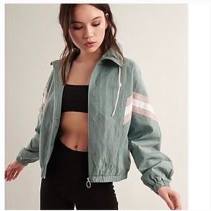 Garage Cropped Windbreaker
